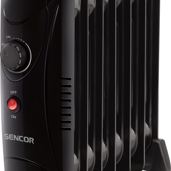 Õliradiaator Sencor SOH2107BK, must