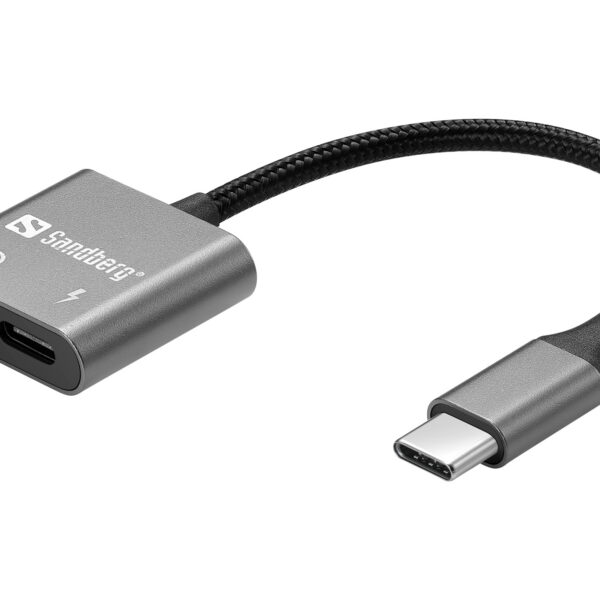 Sandberg 136-67 USB-C Audio Adapter PD65W