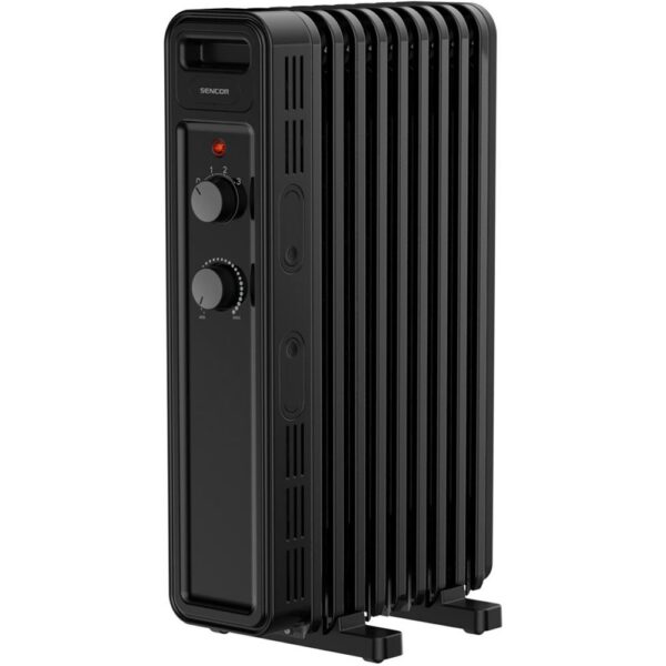 Õliradiaator Sencor SOH3509BK, must