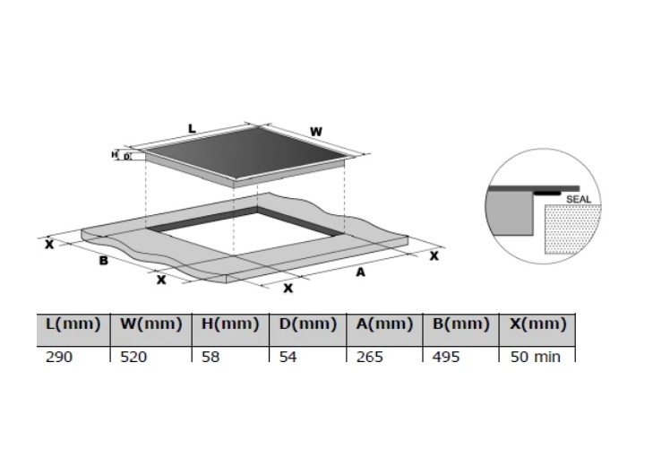 Induktsioonplaat Kluge KPI3003BB - Image 5