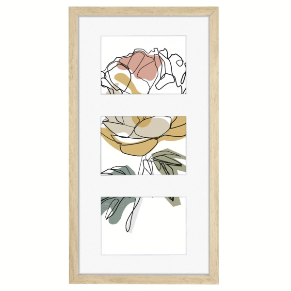 Hama 00175965 Kopenhagen Oak 23x45cm Portrait Frame Gallery