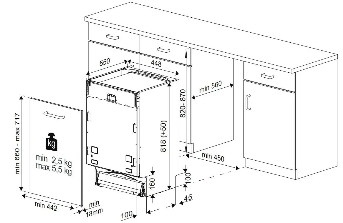 Integreeritav nõudepesumasin Beko BDIS36120Q - Image 5