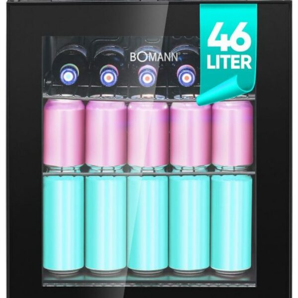 Klaasuksega külmik Bomann KSG7291