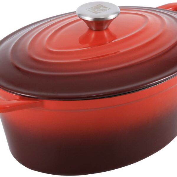 Malmpott CS Kochsysteme Xanten, 36 x 28 cm 075248, punane