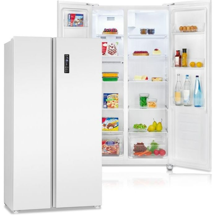 Side-by-side külmik Bomann SBS7344W, valge - Image 2