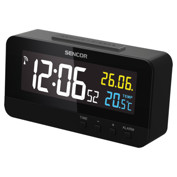 Digitaalne äratuskell Sencor SDC4800B, must
