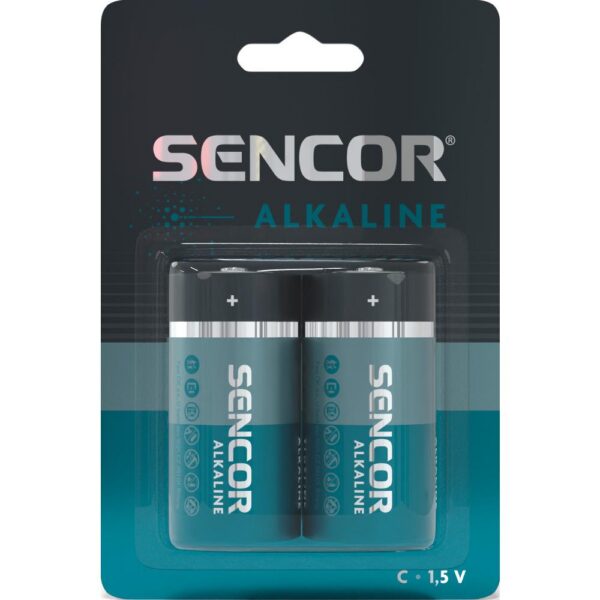 Patareid Sencor SBALR142BP C mono, 2 tk