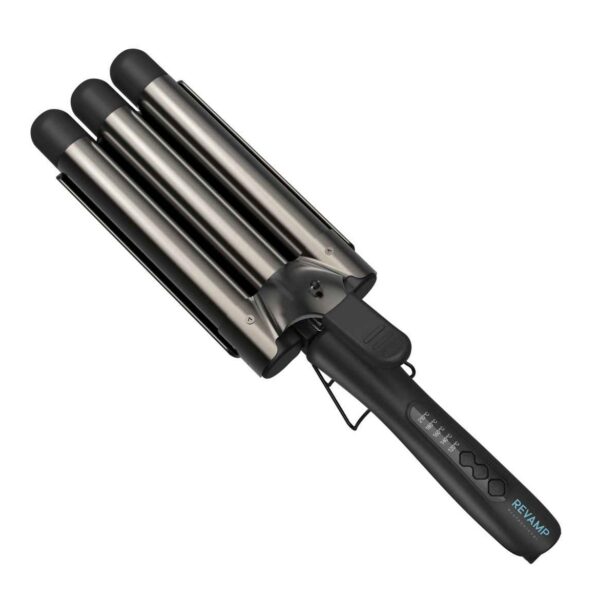 Revamp WV-2000X-EU Progloss Deep Beach Professional Ceramic Waver Black
