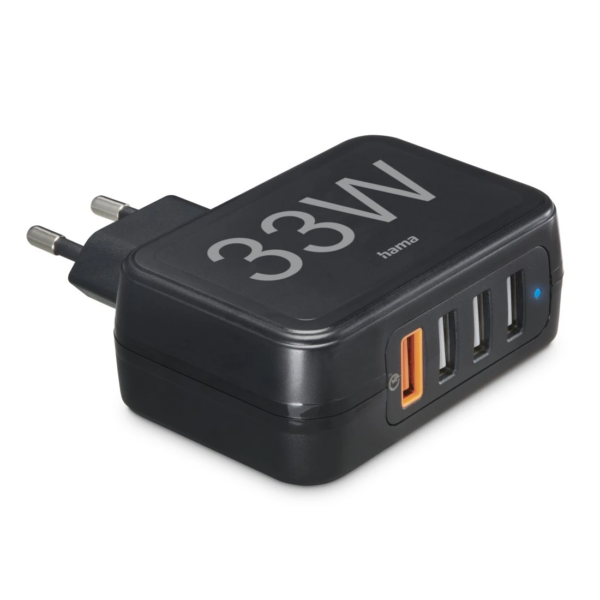 Hama 00201629 4-Port Quick Charger