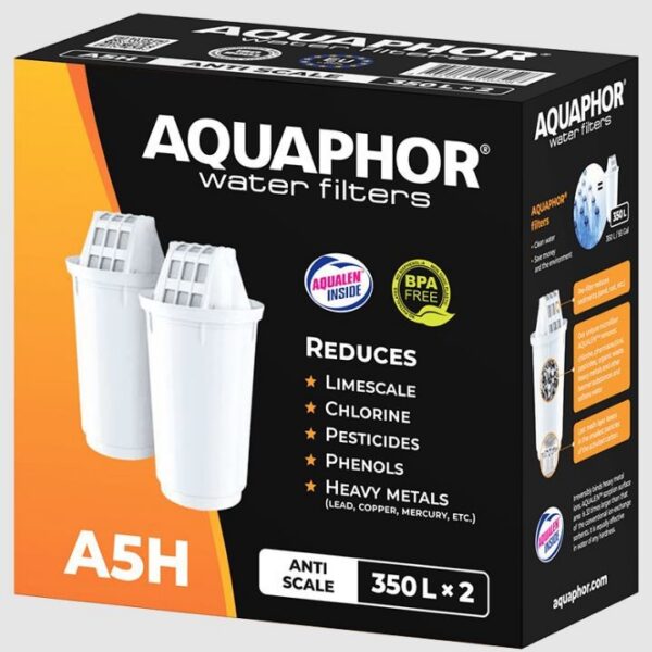 Veefilter Aquaphor A5H karedale veele (komplekt 2tk)