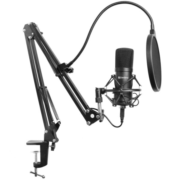 Sandberg 126-07 Streamer USB Microphone Kit