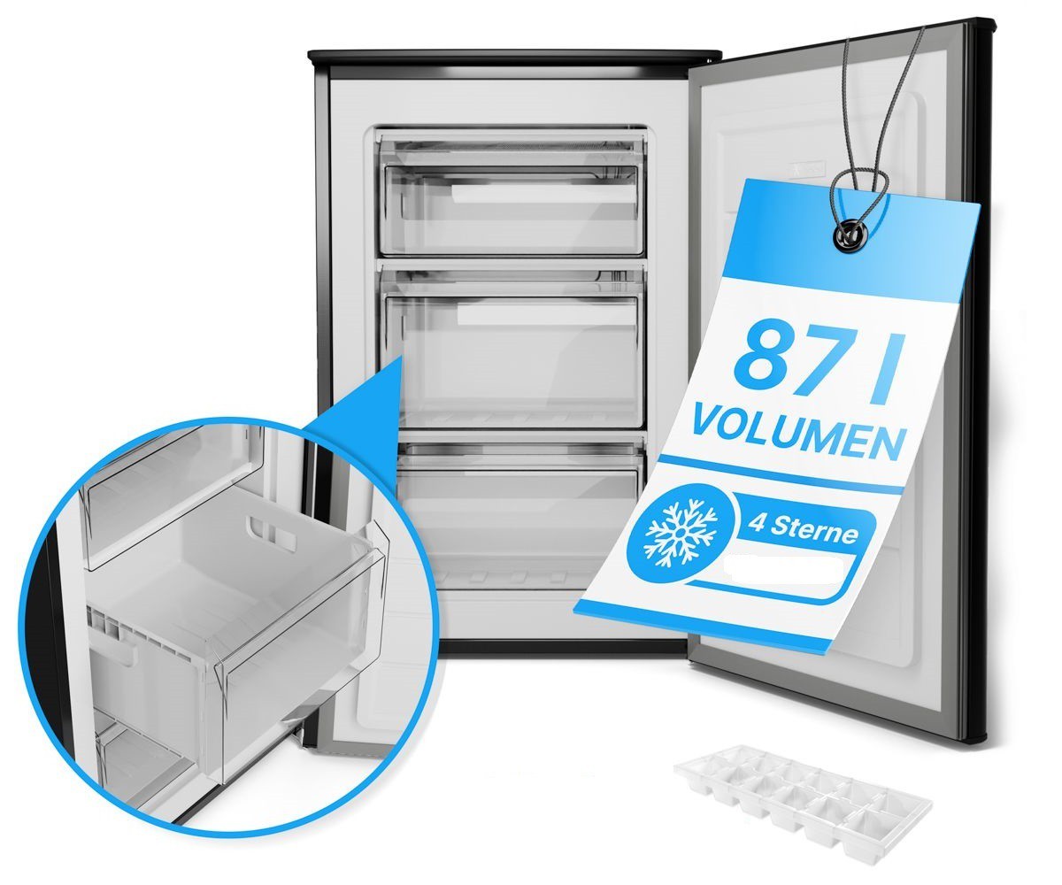 Sügavkülmik Bomann GS7253SIX must inox - Image 2