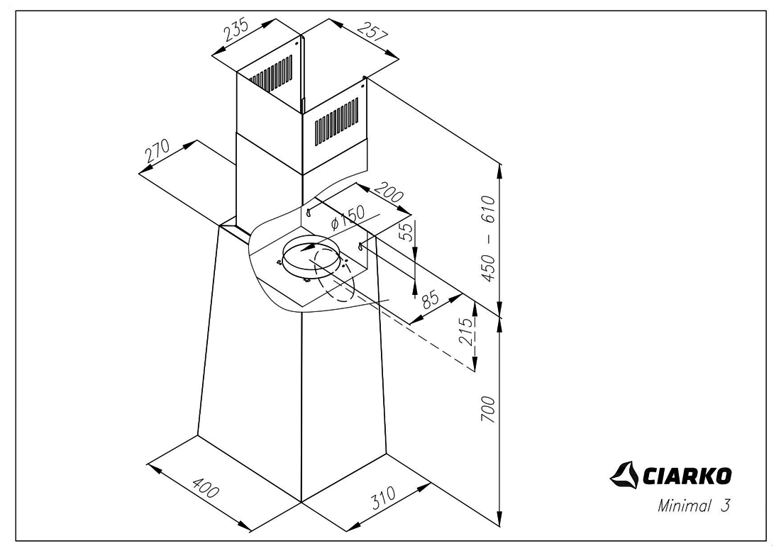 Õhupuhastaja Ciarko Design Minimal 3 - Image 5