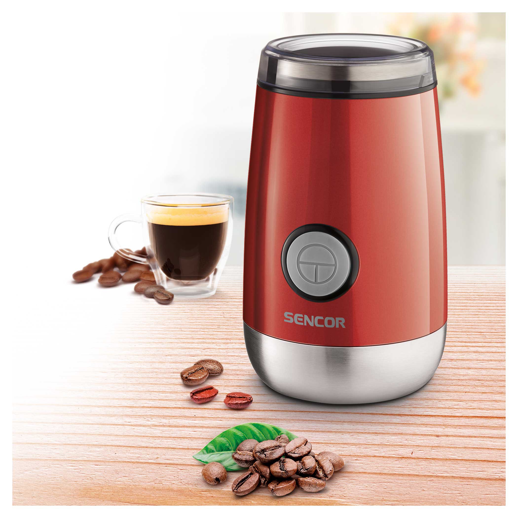 Kohviveski Sencor SCG2050RD, punane - Image 5