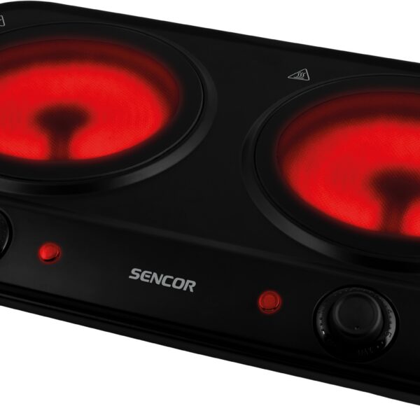 Keraamiline lauapliit 2 tsooniga Sencor SCP2263BK