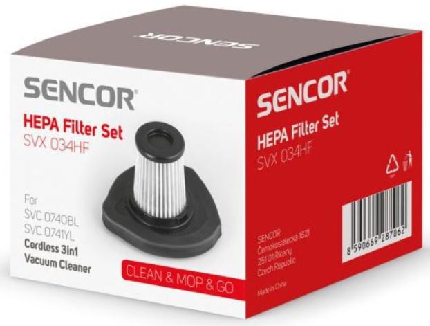 Hepa filter tolmuimejatele Sencor SVC074x