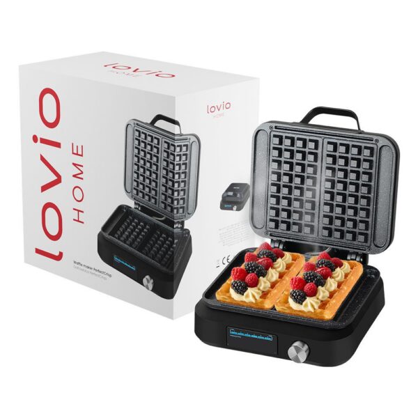 Lovio LVWF002BK Waffle Maker 1500W Black