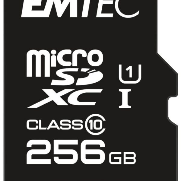 Emtec MicroSDXC 256GB UHS-I U1 EliteGold