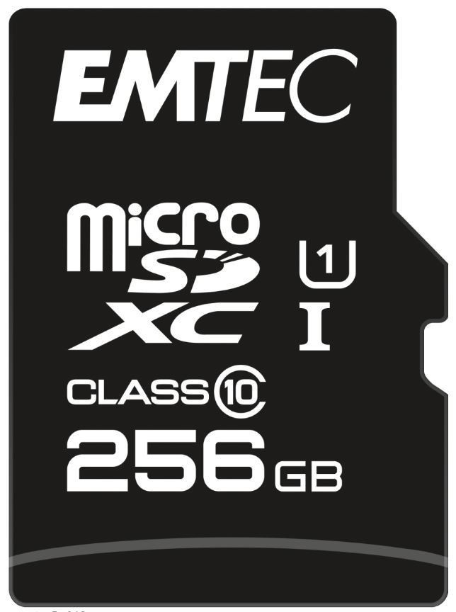 Emtec MicroSDXC 256GB UHS-I U1 EliteGold