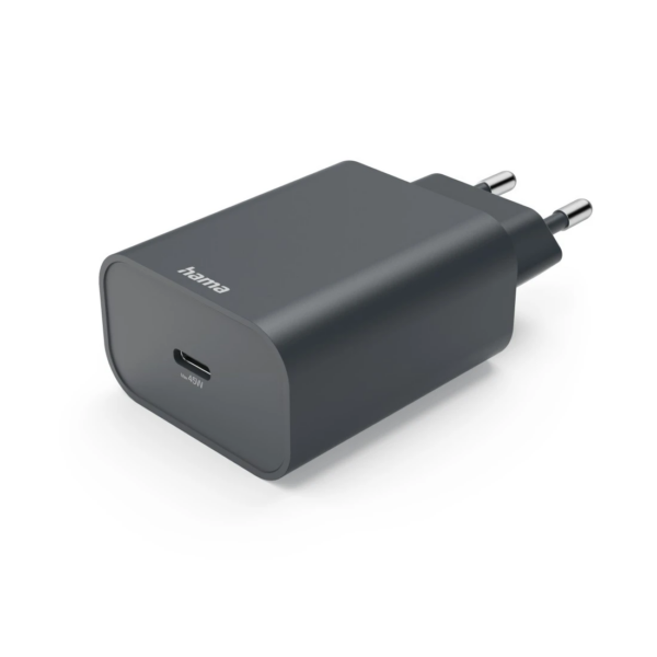 Hama 00086443 45W USB-C Charger PD Black