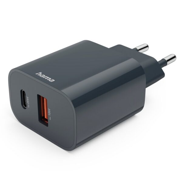 Hama 00864410 20W USB-C USB-A Fast Charging Charger ECOSENTIAL
